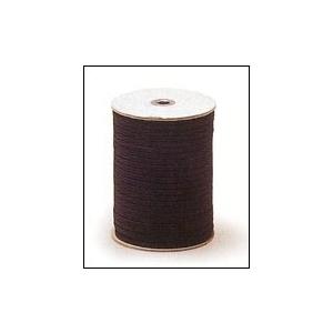 ワイヤー入平ひも パイレン 茶 No.6539 8本撚り 200m巻