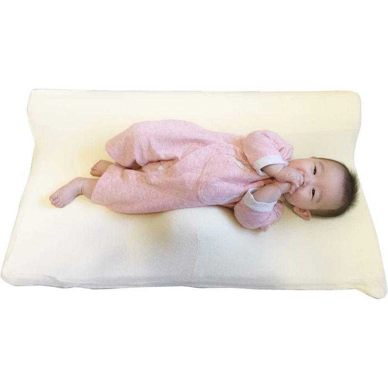アウトレットの商品特価 ベビー枕 向き癖防止 ベビーマット 天使のねむり 赤ちゃん 絶壁 頭の形 (カバー1枚セット)