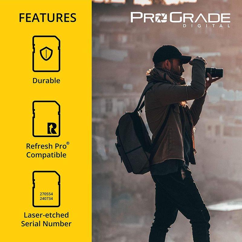購入本物 ProGrade Digital (プログレードデジタル) SDXC UHS-II V90 COBALT 256GB 正規輸入品