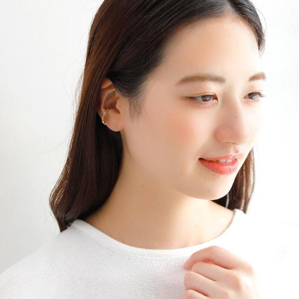 イヤーカフ 10金 天然石 かわいい レディース K10 k10 イヤリング 片耳用 アメジスト ブルートパーズ ロードライトガーネット ピンクトルマリン |  | 01