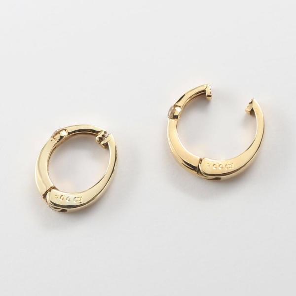 爆買  イヤリング k10 ダイヤ ダイヤモンド 30代 40代 50代 ピアスみたい ゴールド シンプル |  | 04