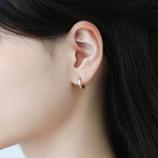 爆買  イヤリング k10 ダイヤ ダイヤモンド 30代 40代 50代 ピアスみたい ゴールド シンプル |  | 06