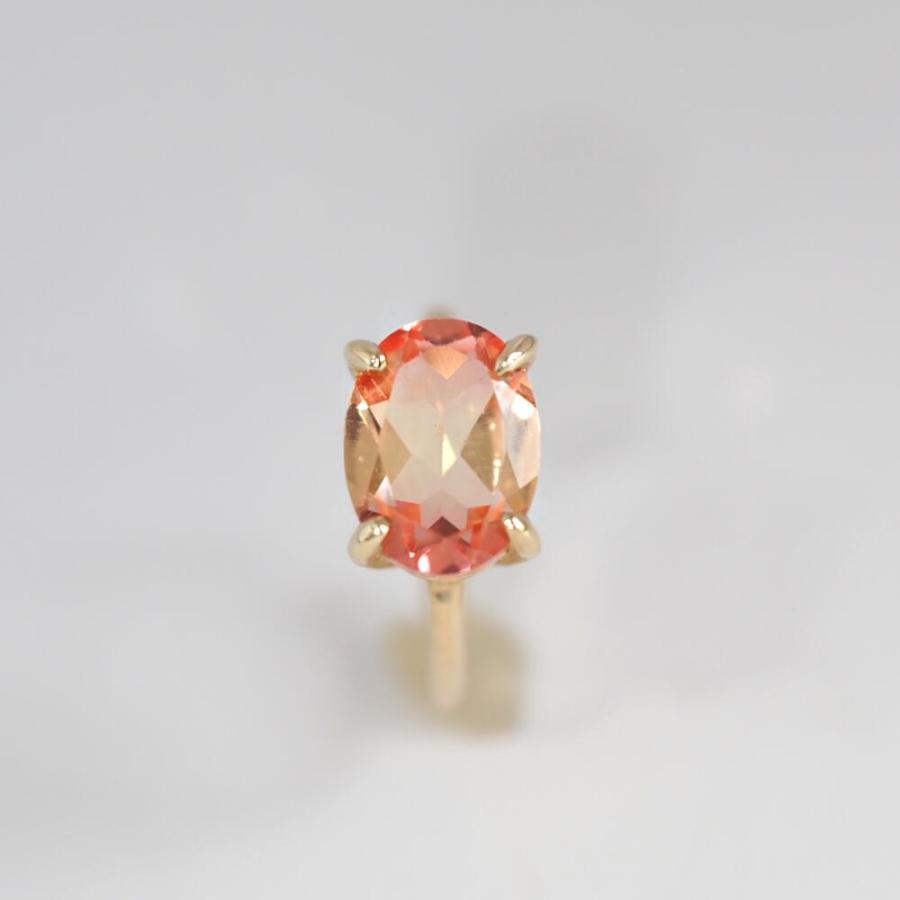 イヤーカフ 10金 天然石 かわいい レディース K10 10k イヤリング 片耳用 トリプレットクォーツ クォーツ ジュエリー ゴールド プレゼント |  | 01