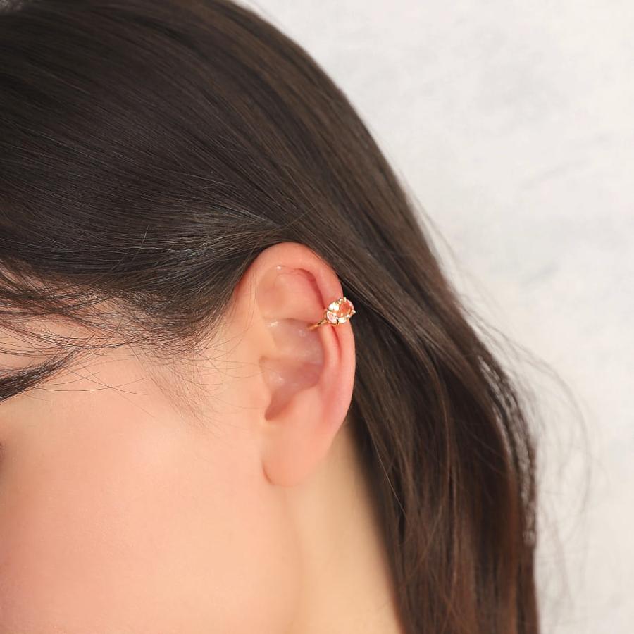 イヤーカフ 10金 天然石 かわいい レディース K10 10k イヤリング 片耳用 トリプレットクォーツ クォーツ ジュエリー ゴールド プレゼント |  | 07