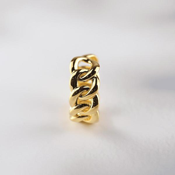 イヤーカフ シルバー925 鎖 大きめ レディース メンズ イヤカフ 金属アレルギー |  | 05