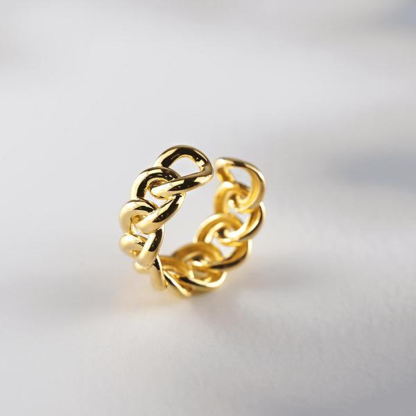 イヤーカフ シルバー925 鎖 大きめ レディース メンズ イヤカフ 金属アレルギー |  | 06