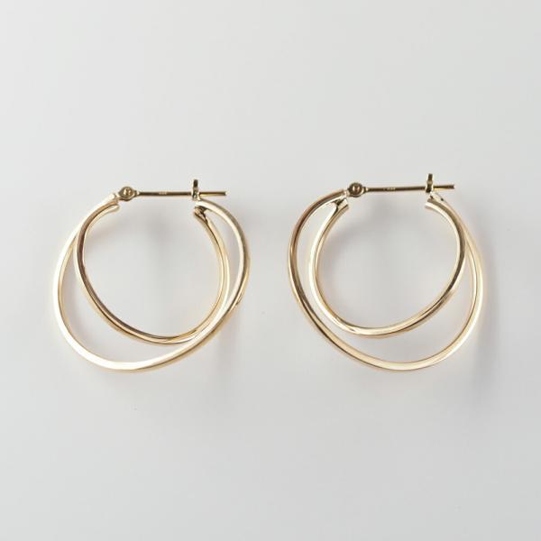 フープ ピアス k10 レディース 金属アレルギー 中折れ 輪っか 人気 シンプル おしゃれ プレゼント |  | 05