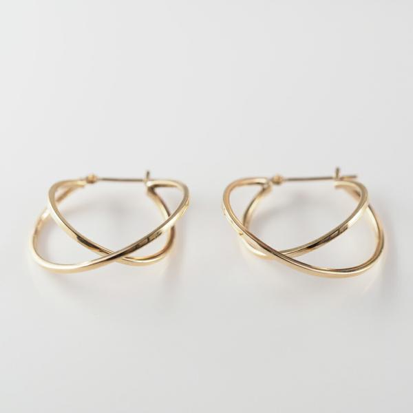 フープ ピアス k10 レディース 金属アレルギー 中折れ 輪っか 人気 シンプル おしゃれ プレゼント |  | 06