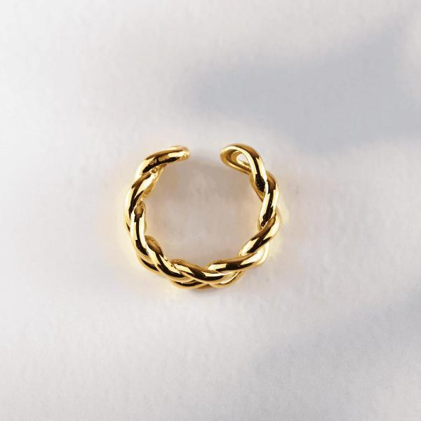 イヤーカフ シルバー925 鎖 レディース メンズ イヤカフ 金属アレルギー |  | 07