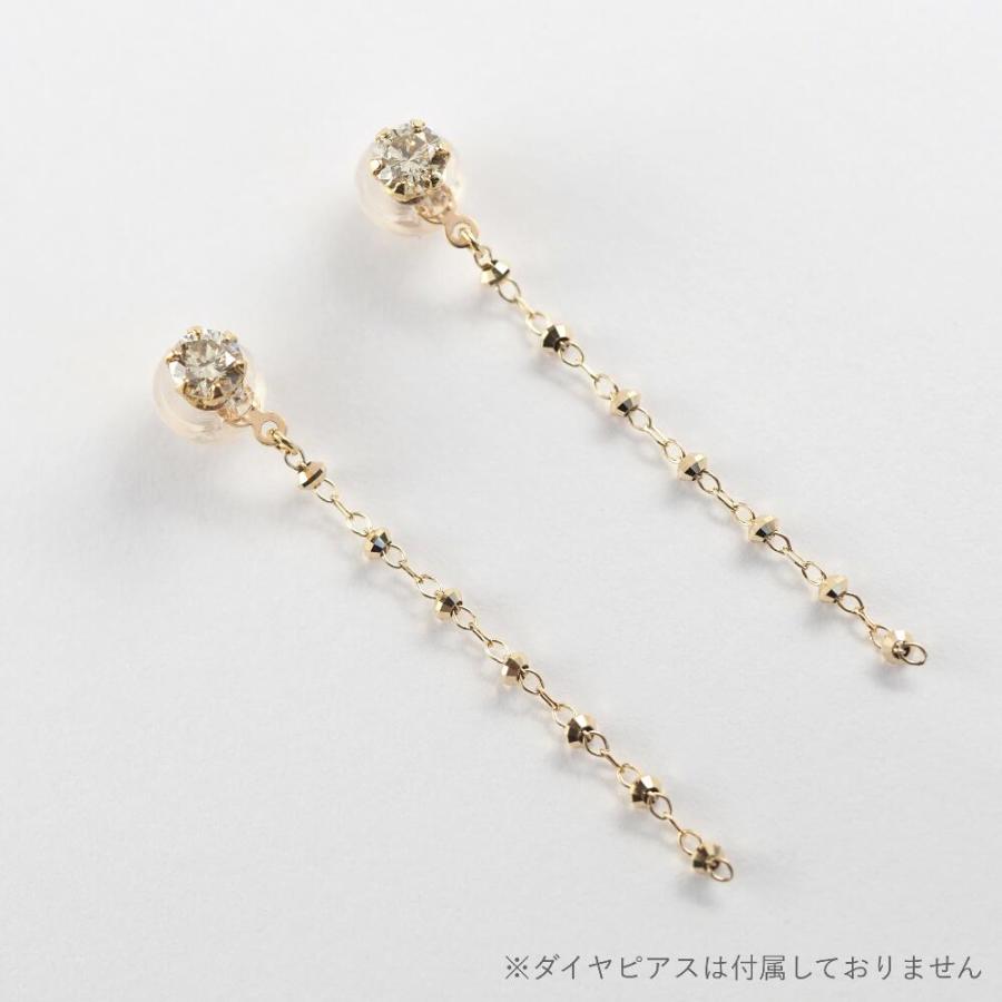 アメトリン ピアス 10金 k10  10k  カラーストーン シンプル プレゼント |  | 09