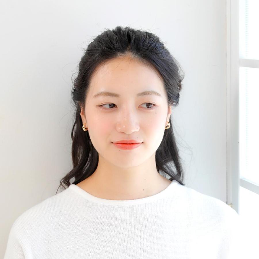 ピアス  K10 10金 10k フープ ゴールドピアス  ゴールド 金 地金 輪っか 月 三日月 クロワッサン シンプル プレゼント 普段使い |  | 06