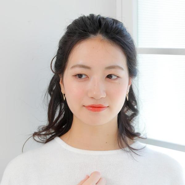 ピアス  K10 10金 10k ゴールドピアス  ゴールド 金 地金 V v字 三角 トライアングル シンプル プレゼント 普段使い |  | 06