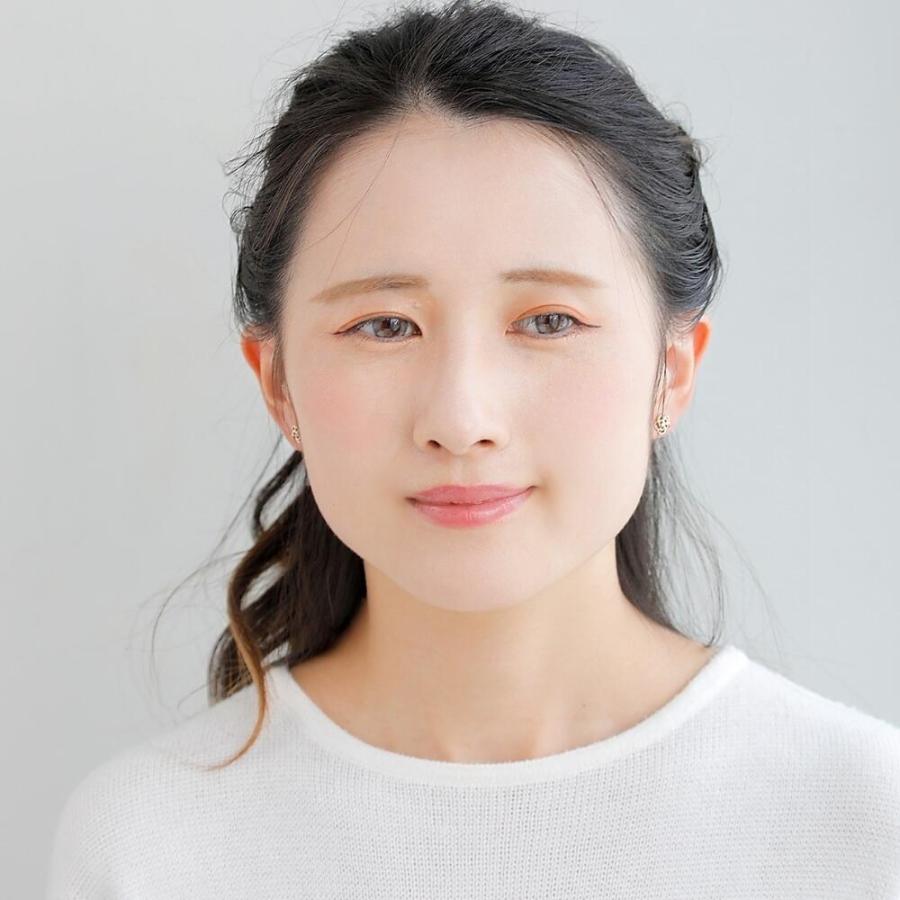 ピアス K10 10金 10k ダイヤモンド ダイヤ 花 フラワー ゴールドピアス  ゴールド 金 地金 シンプル プレゼント 普段使い |  | 04