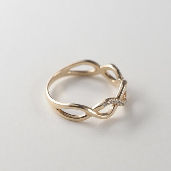 ピンキーリング K10 ダイヤモンド  リング ピンキー おしゃれ オフィス 大人 シンプル 指輪 ダイヤ ギフト |  | 02