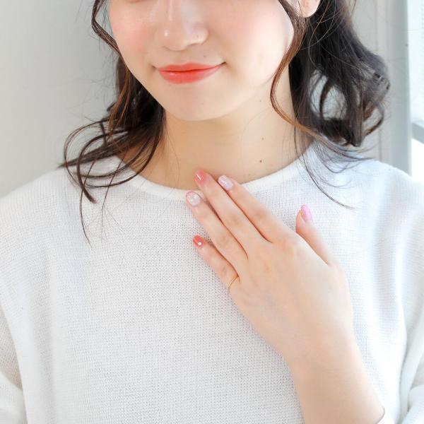 リング 指輪 ピンキーリング 甲丸 甲丸リング 地金 K10 イエローゴールド  K10YG 10金 10k シンプル 小指 |  | 05