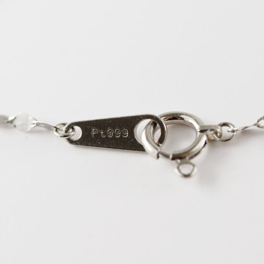 ネックレスチェーン レディース PT999 pt プラチナ 純プラチナ ネックレス チェーン 2連 ツイントップ ペタル プレゼント ギフト |  | 07