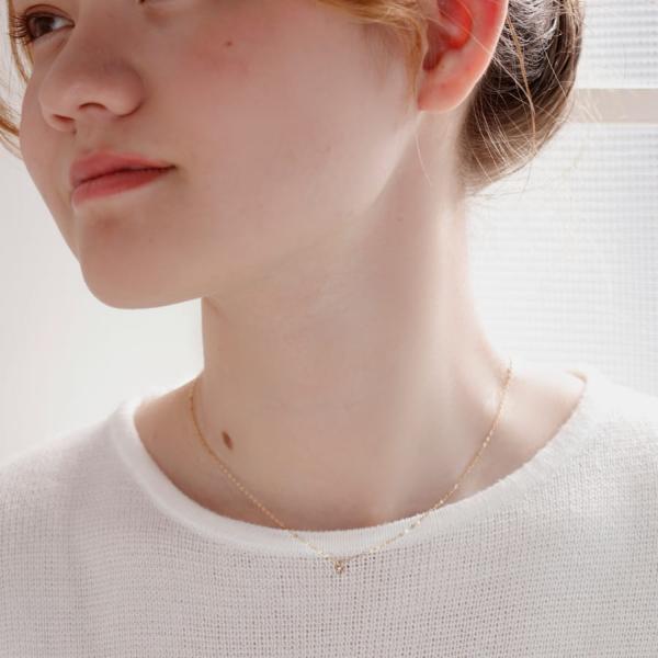 ネックレス ダイヤモンド k10 一粒 0.1ct 10金 10K イエローゴールド シンプル デイリー オフィス おしゃれ ジュエリー プレゼント ギフト |  | 06