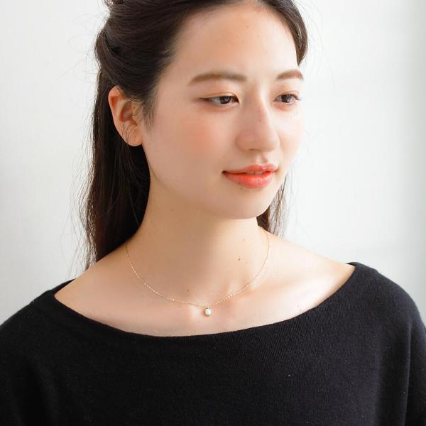 オーロラのような輝き K10 オパールネックレス オパールシンプル オーバル イエローゴールド ギフト プレゼント |  | 05