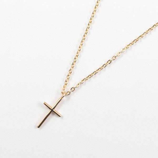 ネックレス レディース K10 K18 プレゼント ハート クロス ギフト 女性 シンプル かわいい おしゃれ チェーンネックレス 金属アレルギー |  | 03