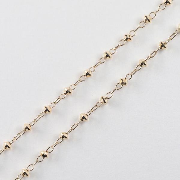 アメトリン ネックレス k10  10k 10金 角  カラーストーン シンプル プレゼントの画像