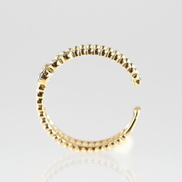 イヤーカフ 18金 レディース K18 イヤリング 片耳用 ダイヤモンド ブルートパーズ人気 流行 トレンド おしゃれ 女性 |  | 04