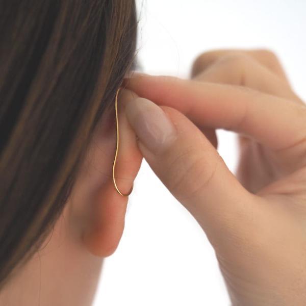 イヤーカフ 18金 k18 パール イヤーラップカフ イヤカフ 耳にかける 被せる あこやパール 真珠 シンプル |  | 07