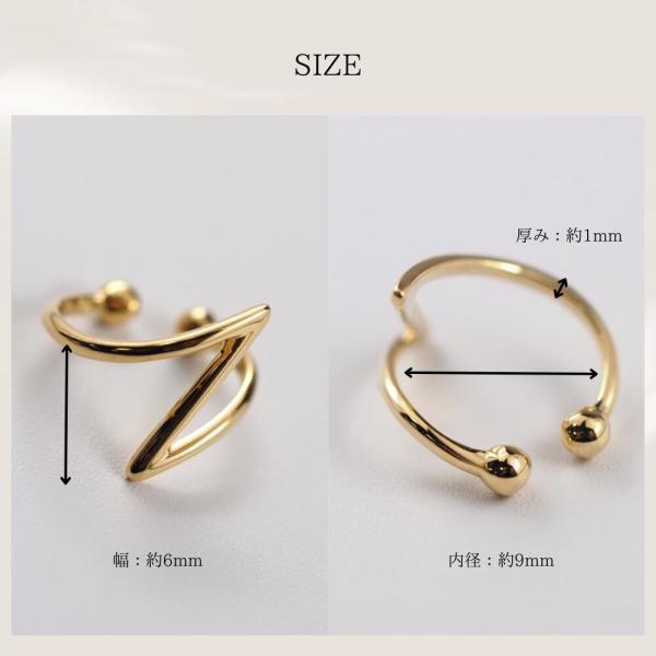 K18 イヤーカフ レディース 18k 18金 ゴールド イヤカフ イヤリング 地金 シンプル プレゼント ギフト |  | 04