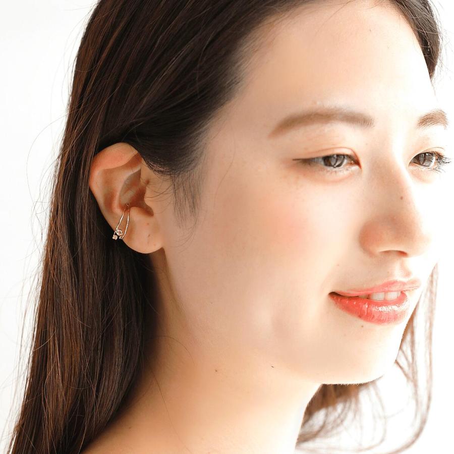 イヤーカフ K18 18k 金 イヤカフ ピンクトルマリン ペリドット アメジスト カラーストーン 人気 トレンド おしゃれ ブランド プレゼント ゴールド 大人 |  | 02