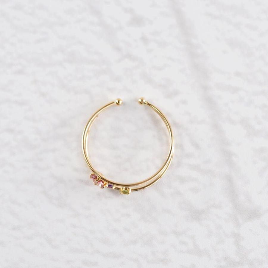 イヤーカフ K18 18k 金 イヤカフ ピンクトルマリン ペリドット アメジスト カラーストーン 人気 トレンド おしゃれ ブランド プレゼント ゴールド 大人 |  | 04