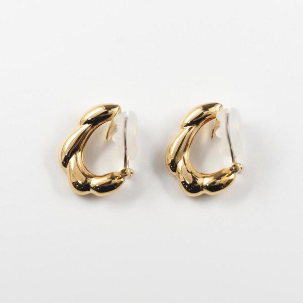 爆買  18金 K18 イヤリング 18k ゴールド ボリューム 大ぶり シンプル 地金のみ 地金 金 ノンホールピアス レディース |  | 04