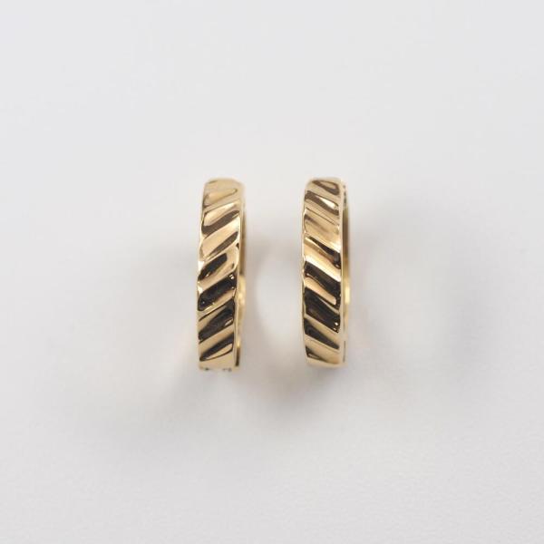 イヤリング レディース 地金 18金 K18 ピアス k18 はさむ クリップ式 地金 地金のみ ゴールド 中折れイヤリング 線 イヤーカフ |  | 01