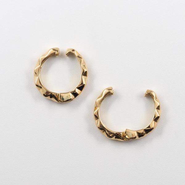 イヤリング レディース 地金 18金 K18 ピアス k18 はさむ クリップ式 地金 地金のみ ゴールド フープイヤリング |  | 04