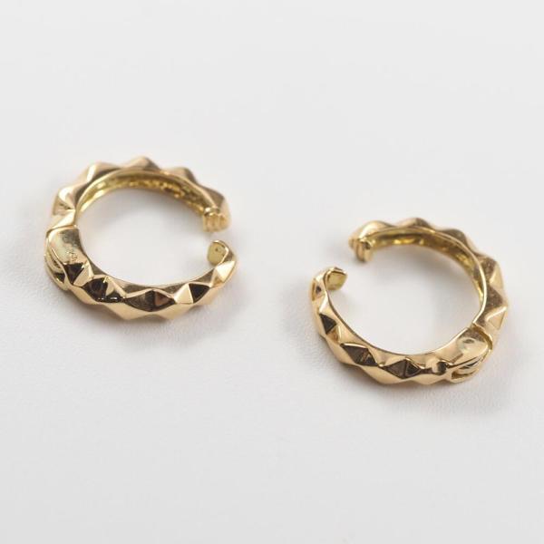 イヤリング レディース 地金 18金 K18 ピアス k18 はさむ クリップ式 地金 地金のみ ゴールド フープイヤリング |  | 05