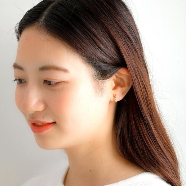 イヤリング レディース 地金 18金 K18 ピアス k18 はさむ クリップ式 地金 地金のみ ゴールド フープイヤリング |  | 08