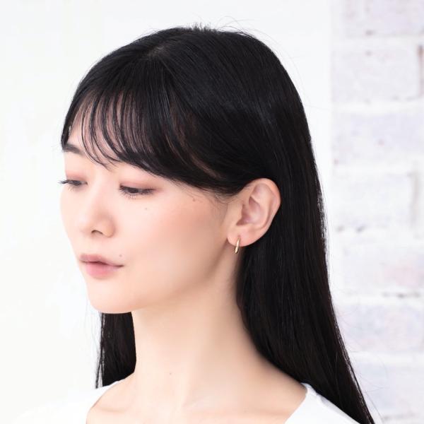 K18 ピアス 18k K18 18金 ゴールド パイプ フープ ピアス 丸 太さ3mm×直径15mm シームレス ピアス 金属アレルギー 安心 軽い 人気 プレゼント ギフト |  | 06