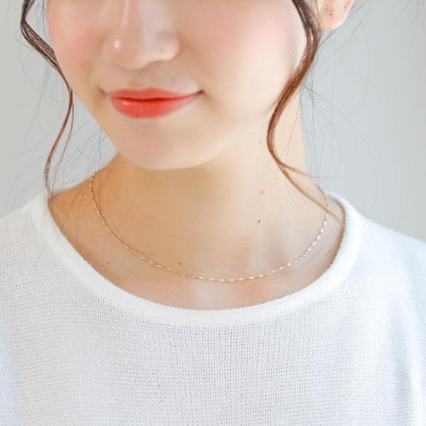 K18 18k K18 18金 ゴールド 40cmチェーンネックレス ネックレス シンプル シンプルコーデ ゴールド 18K 誕生日 出産祝い 彼女 地金 プレゼント ギフト |  | 05