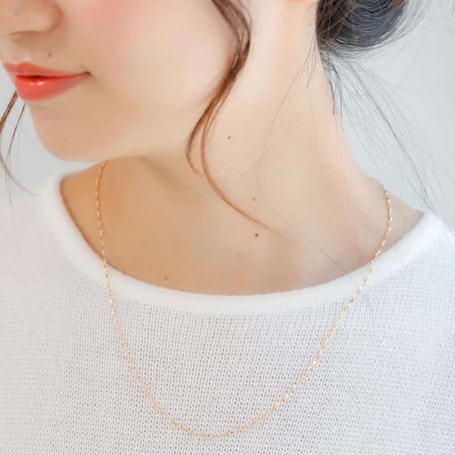 ロングネックレス k18 50cm 18金 レディース チェーンネックレス ネックレス シンプル ゴールド 地金 プレゼント 女性 |  | 05