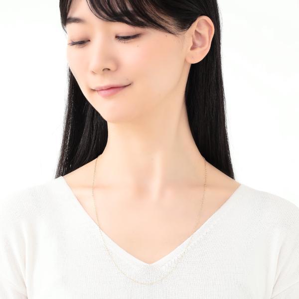 ロングネックレス k18 60cm レディース 18金 ゴールド 長い ネックレス ゴールド 地金 プレゼント 女性 |  | 04