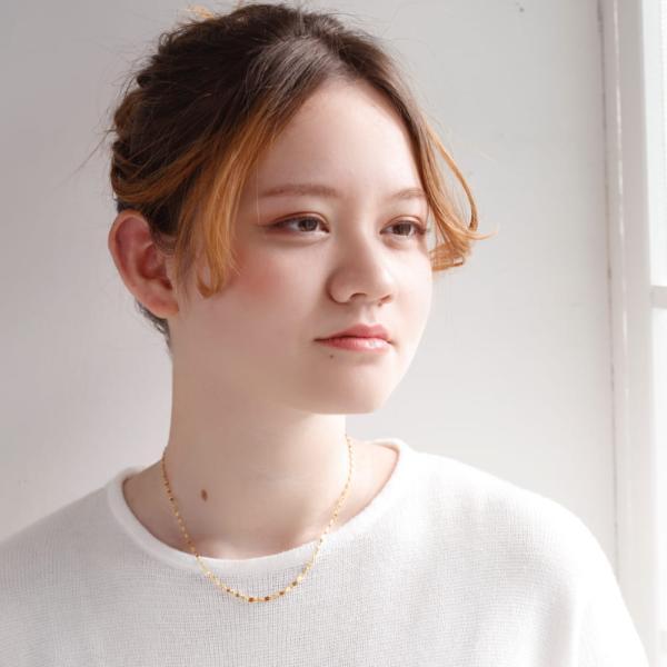 ゴールドチェーンネックレス 保証書付き チェーンネックレス K-378 マンテル付 ゴールド – 貴和製作所