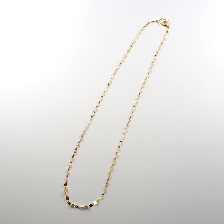 24金ネックレス 純金 ネックレス k24 レディース チェーン グラデーション 太め ペタル ゴールド |  | 03