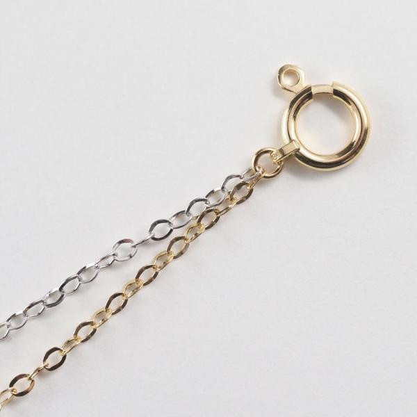 k18 K18WG 2連 ゴールド チェーン ブレスレット シンプル レディース ブレス 18k 18金 地金 オフィシャル イエローゴールド ホワイトゴールド |  | 04