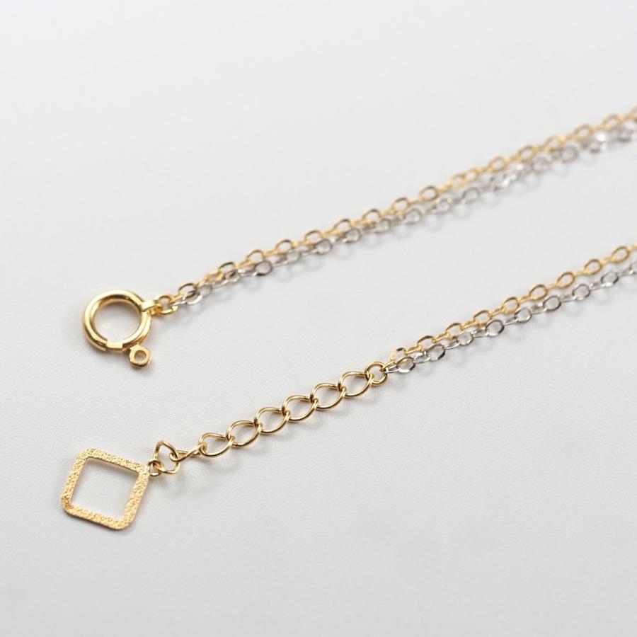 k18 K18WG 2連 ゴールド チェーン ブレスレット シンプル レディース ブレス 18k 18金 地金 オフィシャル イエローゴールド ホワイトゴールド |  | 06