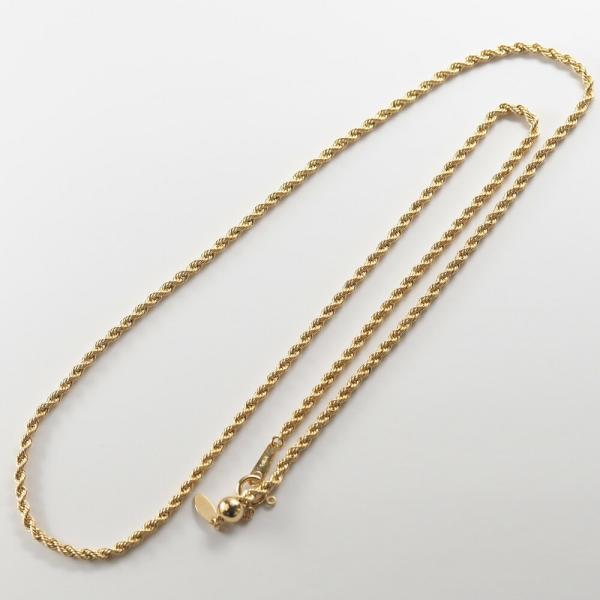 太め ロープ チェーン 50cm ネックレス 18金 レディース メンズ 長い 長め k18 18k ゴールドチェーン スライド |  | 04