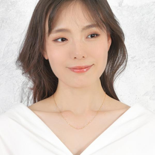 スクリューチェーン スクリュー レディース 18金 ネックレス 幅1.2mm