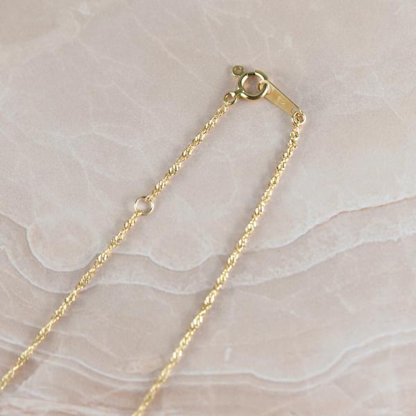 スクリューチェーン スクリュー レディース 18金 ネックレス 幅1.2mm  42cm シンプル スキンジュエリー 18k ネックレス ゴールド チェーンネックレス |  | 08