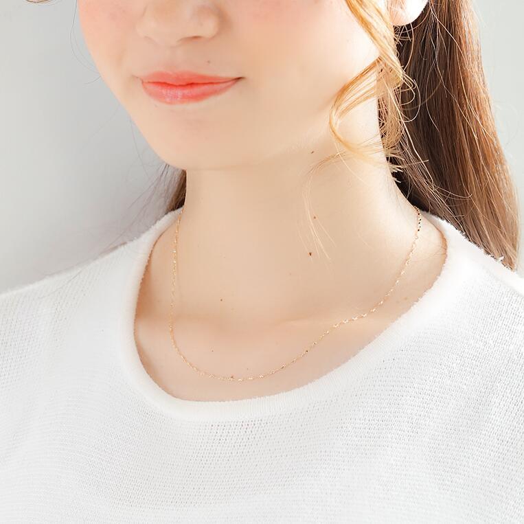 K18 18k K18 18金 ゴールド 45cmチェーンネックレス スライド ネックレス シンプル シンプルコーデ ゴールド 18K 誕生日 地金 プレゼント ギフト |  | 09