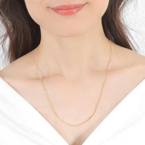ネックレス チェーン K18 k18 18金 ゴールド 金 喜平 喜平ネックレス 2面カット 2面 ネックレスチェーン メンズ レディース ごつい ごつめ プレゼント |  | 04