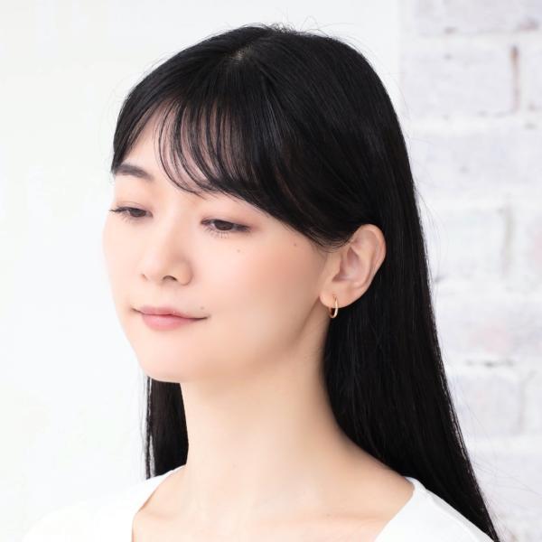 K18 ピアス 18k K18 18金 ゴールド パイプ フープ ピアス 丸 太さ2mm×直径15mm シームレス ピアス 金属アレルギー 安心 軽い 人気 プレゼント ギフト |  | 04