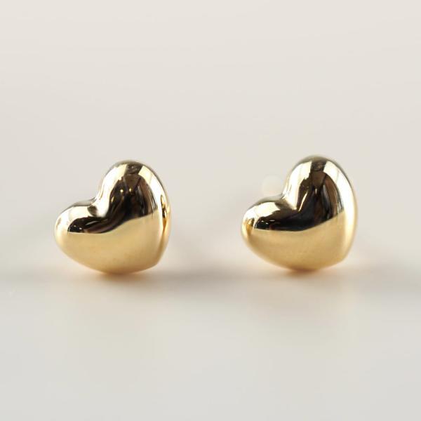 K18 ハート 5mm ピアス 18k 18金 ゴールド ぷっくり 普段使い 使いやすい シンプル レディース プレゼント ギフト |  | 03