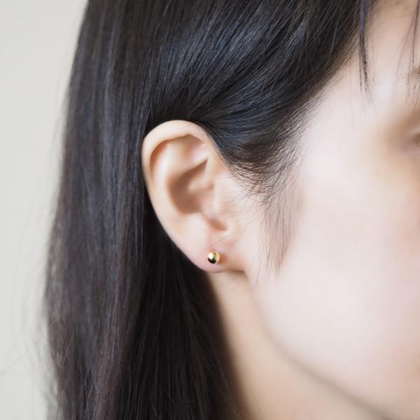 K18 丸玉 5mm ピアス 18k 18金 丸玉ピアス ゴールド ボール ぷっくり 普段使い 使いやすい シンプル レディース プレゼント ギフト |  | 02